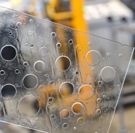 Float Glass, tempered, square or rectangle