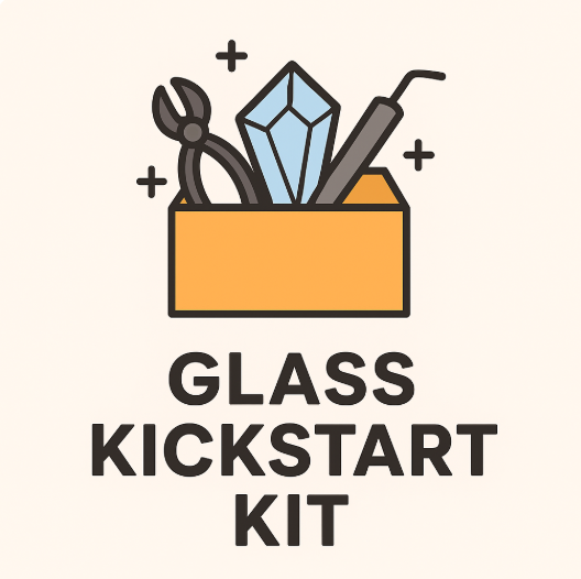 Glass Kickstart Kit for Beginner Students 15% off