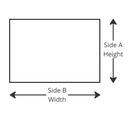 Fireplace, Square or Rectangle, Robax for Wood