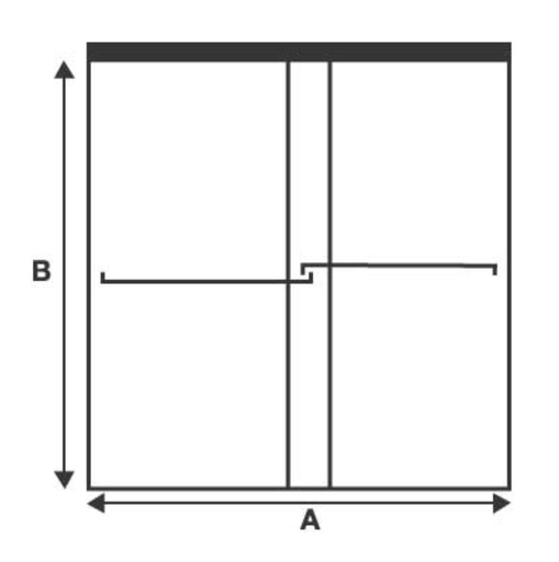 Frameless Sliding Bypass Walk In Shower Doors